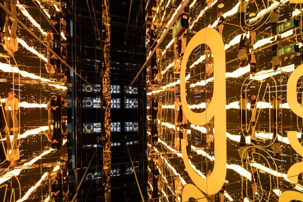 Immersive digital gallery at STEP